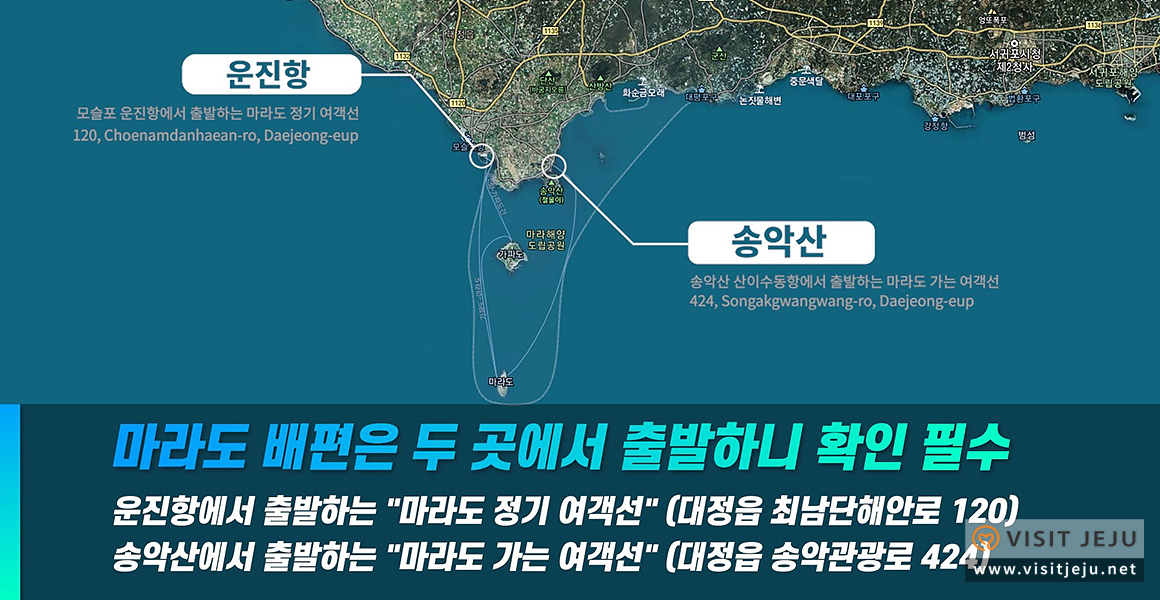 마라도 들어가기