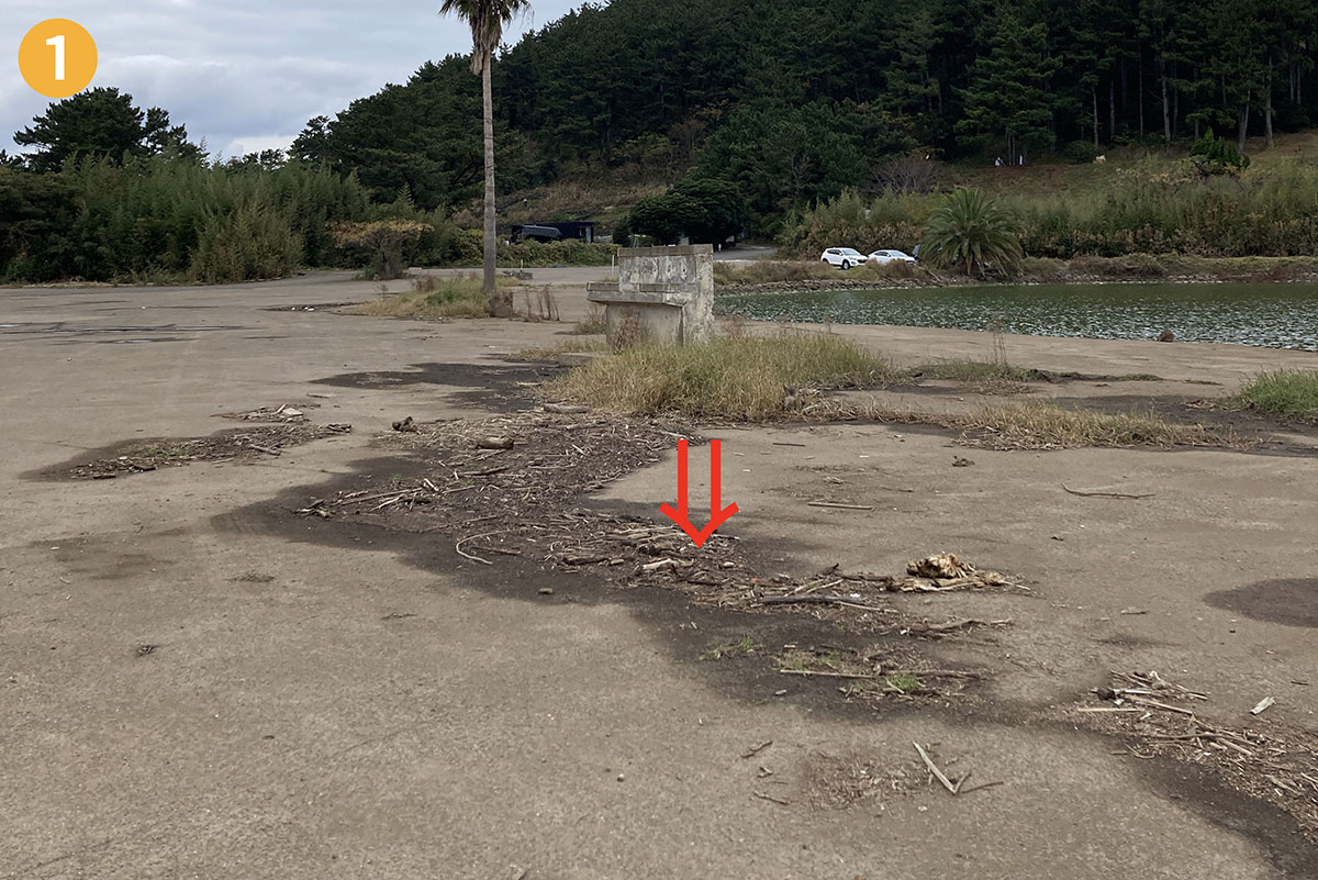 수산저수지에 주차장 없음