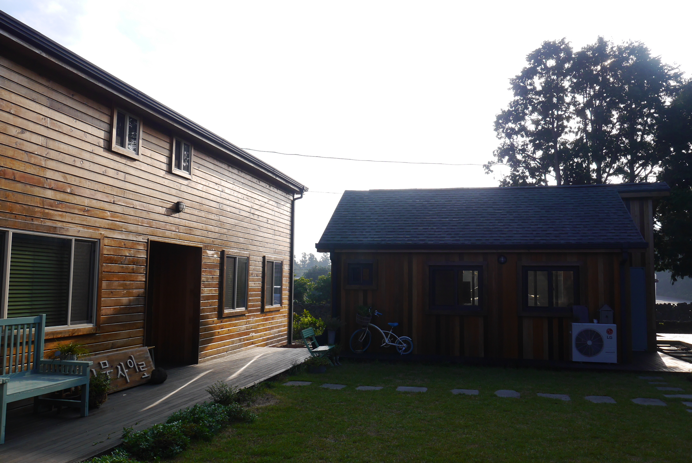 나무사이로햇살이