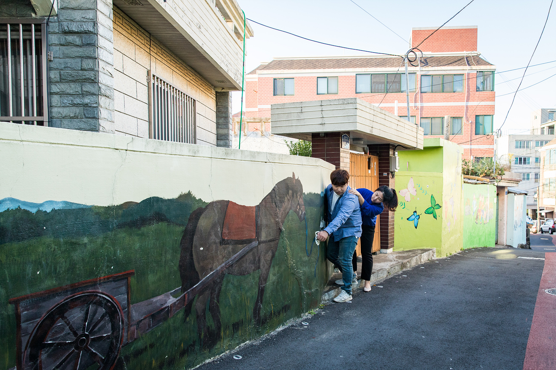 Namsugak Skyway Mural Street