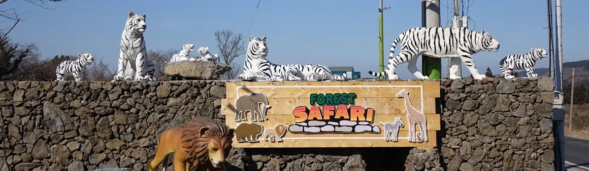 濟州 Forest Dinosaur Safari 朝天邑森林恐龍主題園區實景