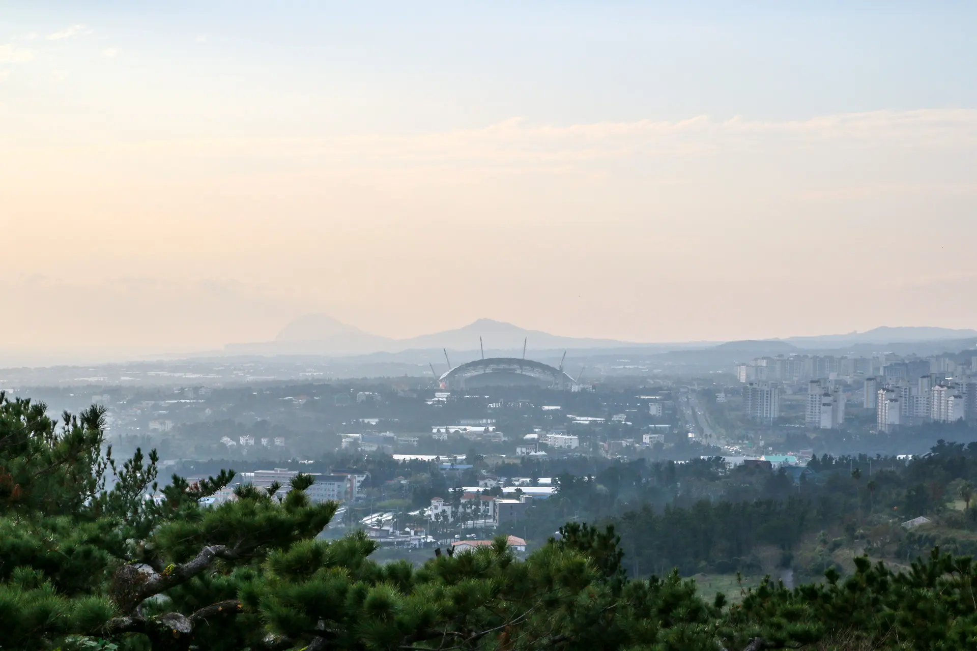 Another real section of Jeju Olle Course 7 near Seogwipo