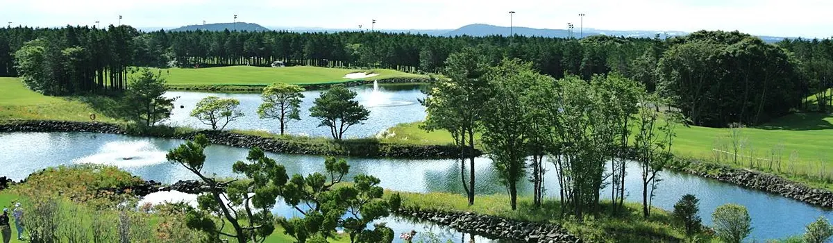 濟州 Spring Dale Golf Resort 球場森林與球道真實照片
