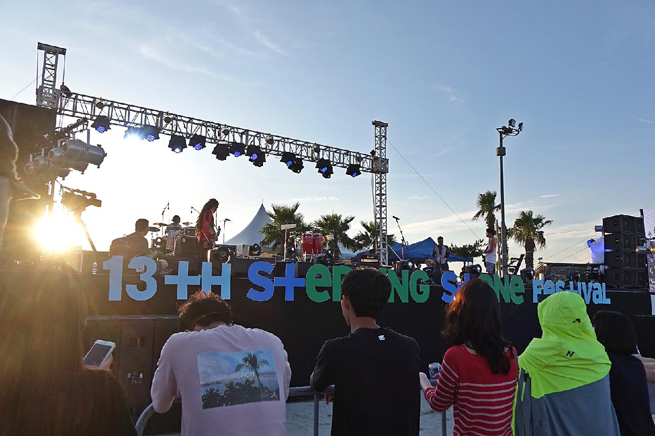チェジュの海岸とお祭り