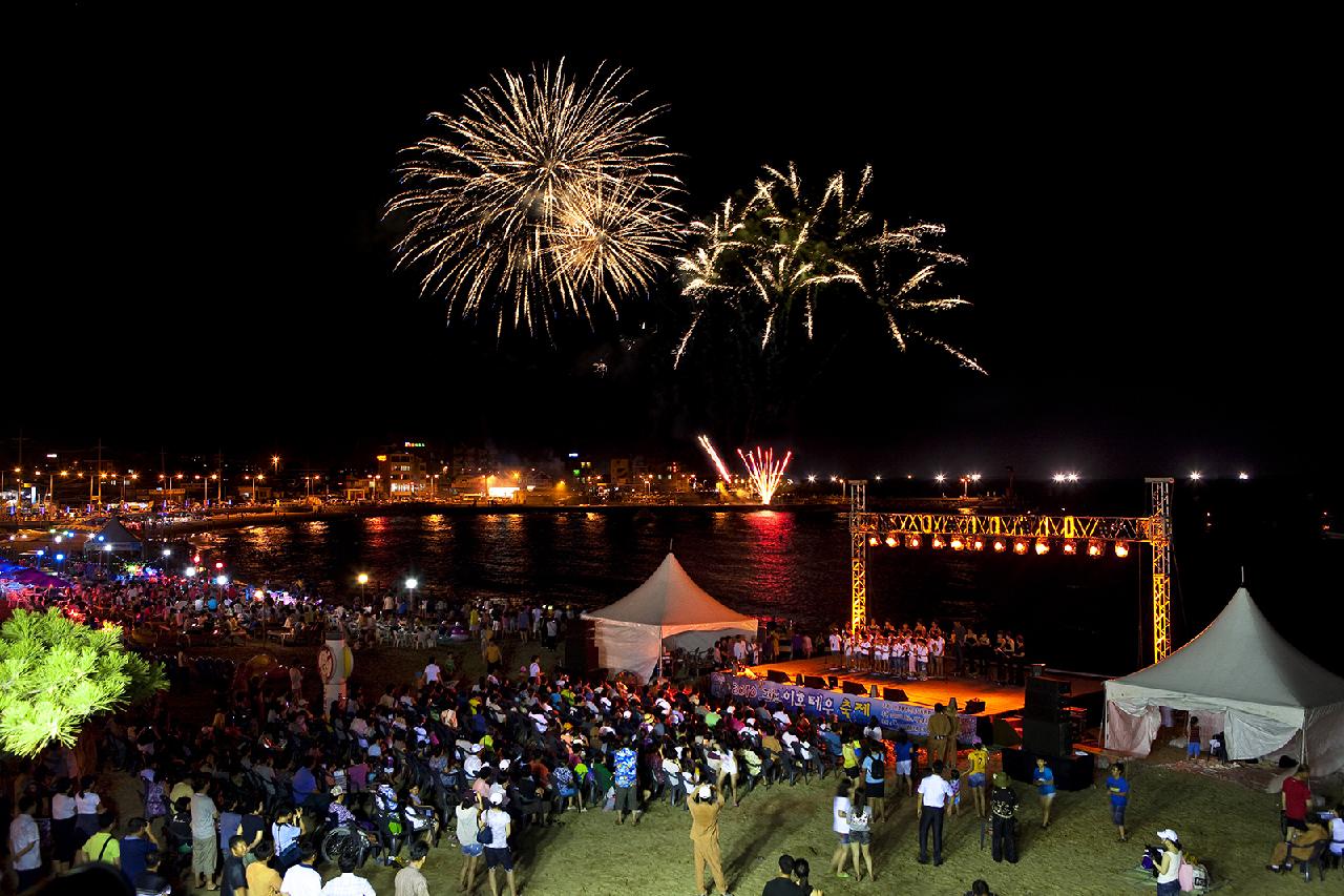 チェジュの海岸とお祭り
