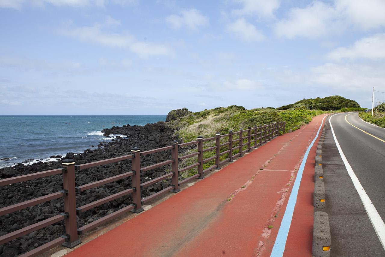 Cycling on Jeju