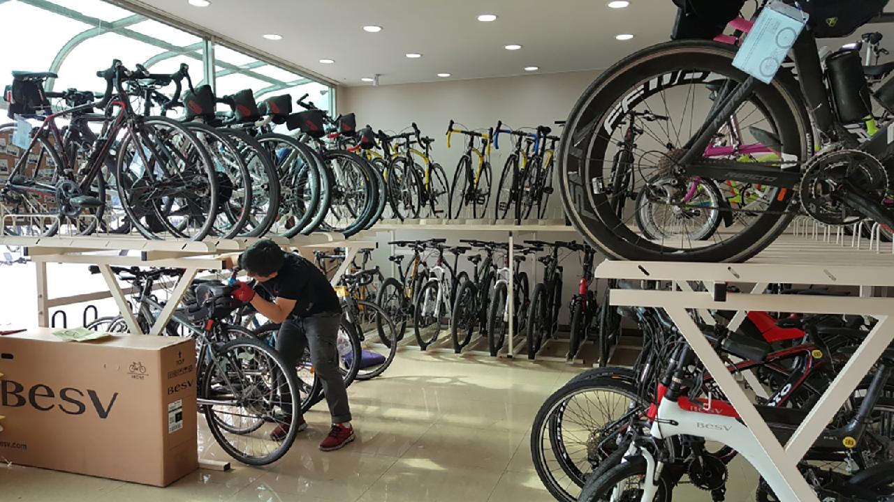 チェジュ島自転車の旅