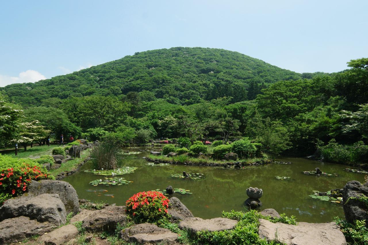 절물자연휴양림 호수