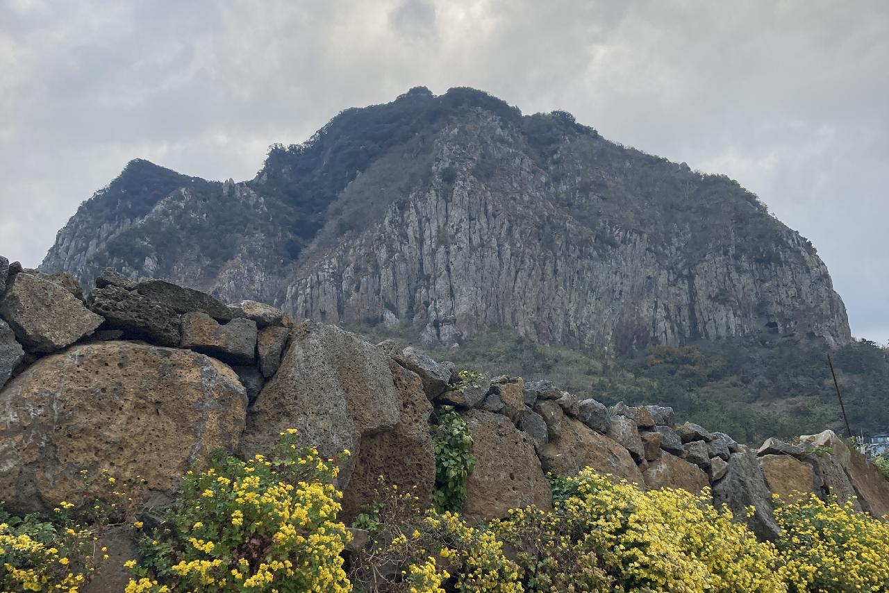 산방산의 풍경
