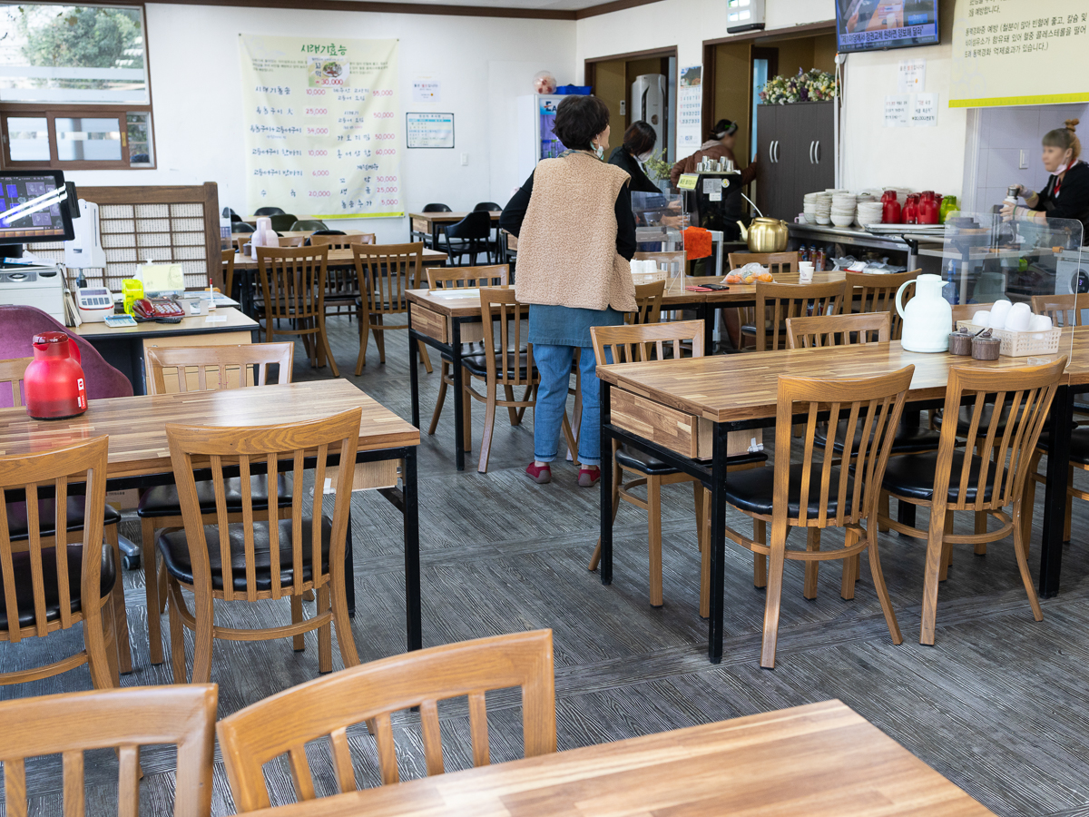 죽성고을 실내전경