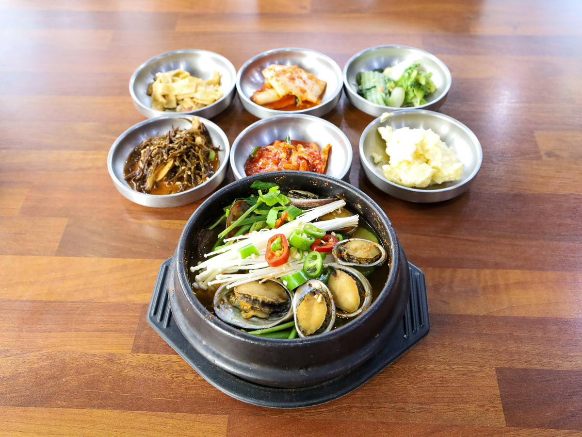 순옥이네명가 함덕점 음식