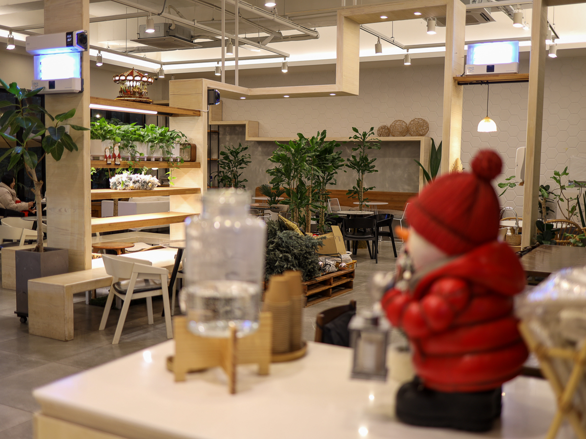 볕이드는곳벧디 내부전경