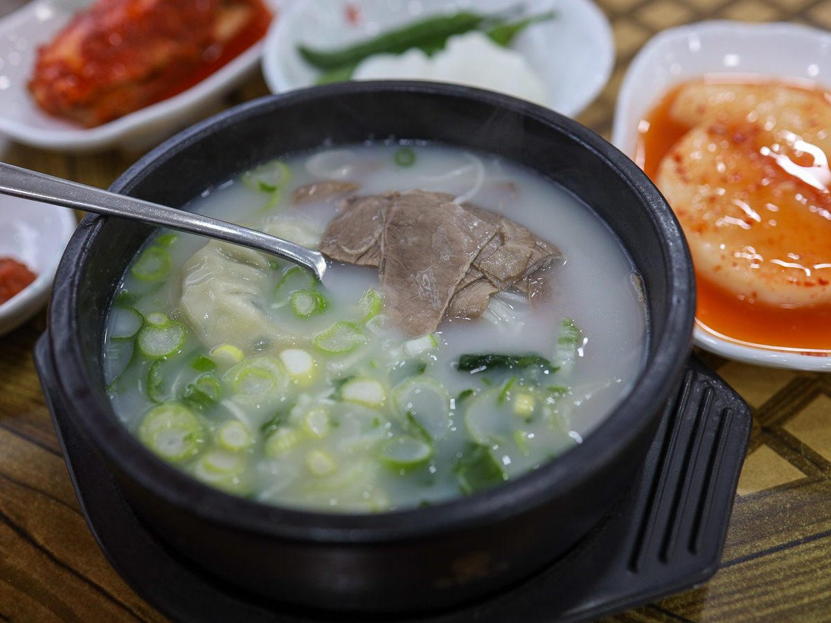 예산가마솥장수촌설렁탕 음식