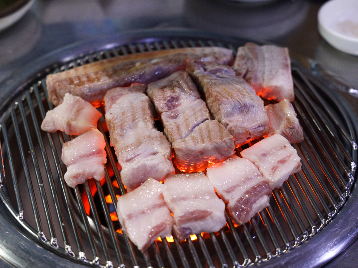 칠돈가 본점 음식