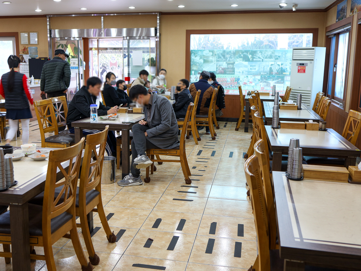 만세국수 본점 내부전경