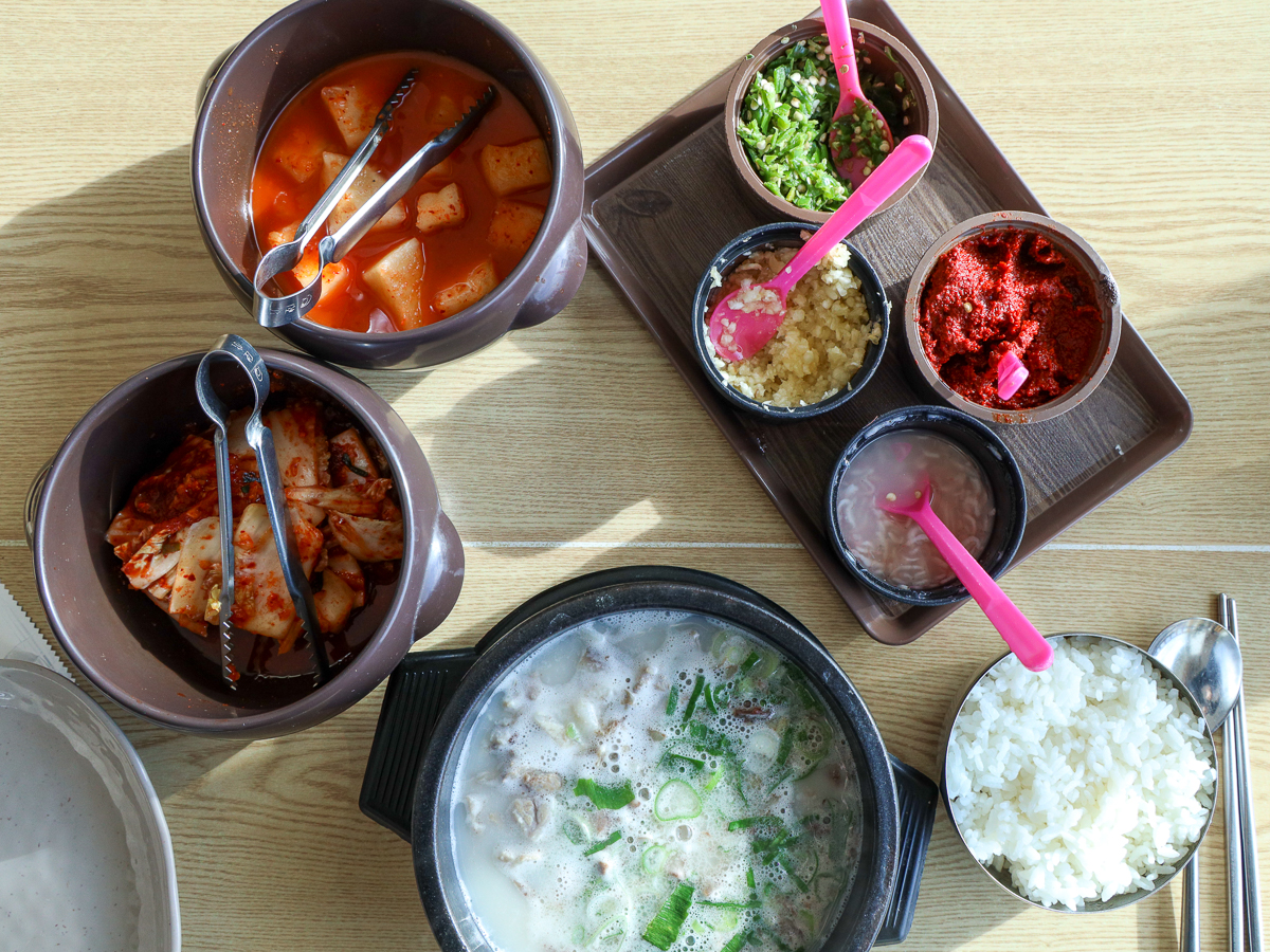 병천한가네순대국밥 음식