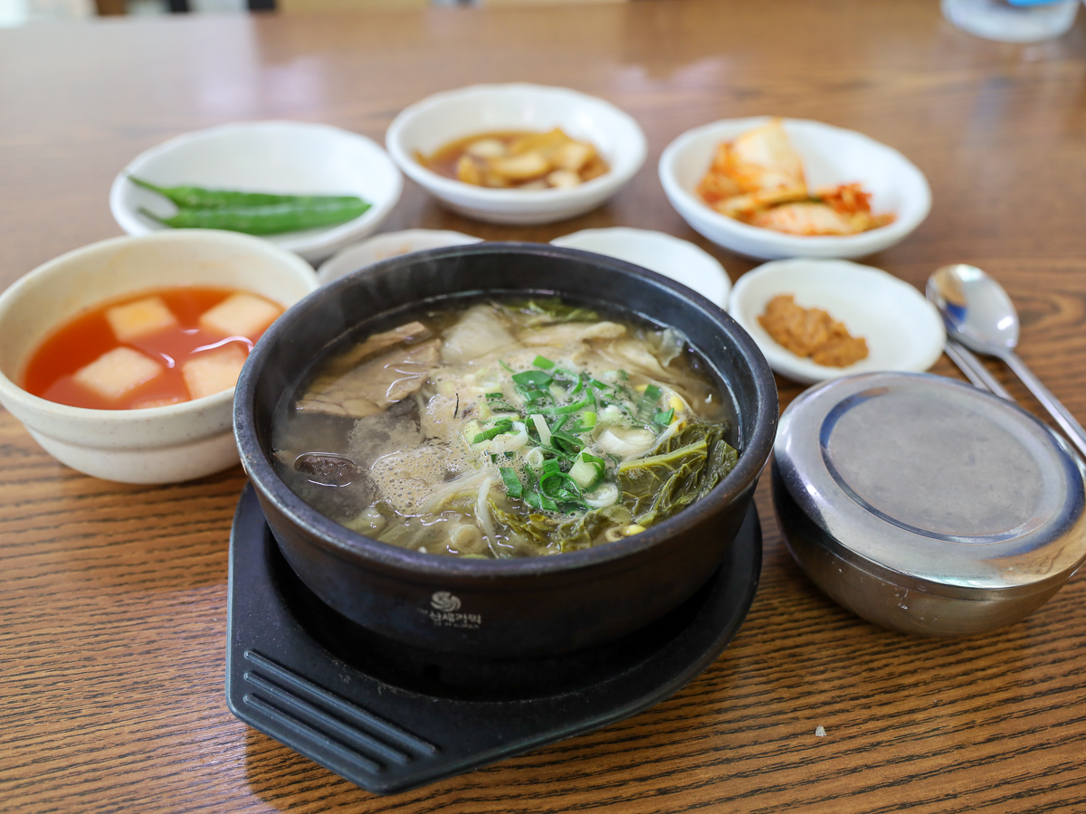 진양해장국 음식