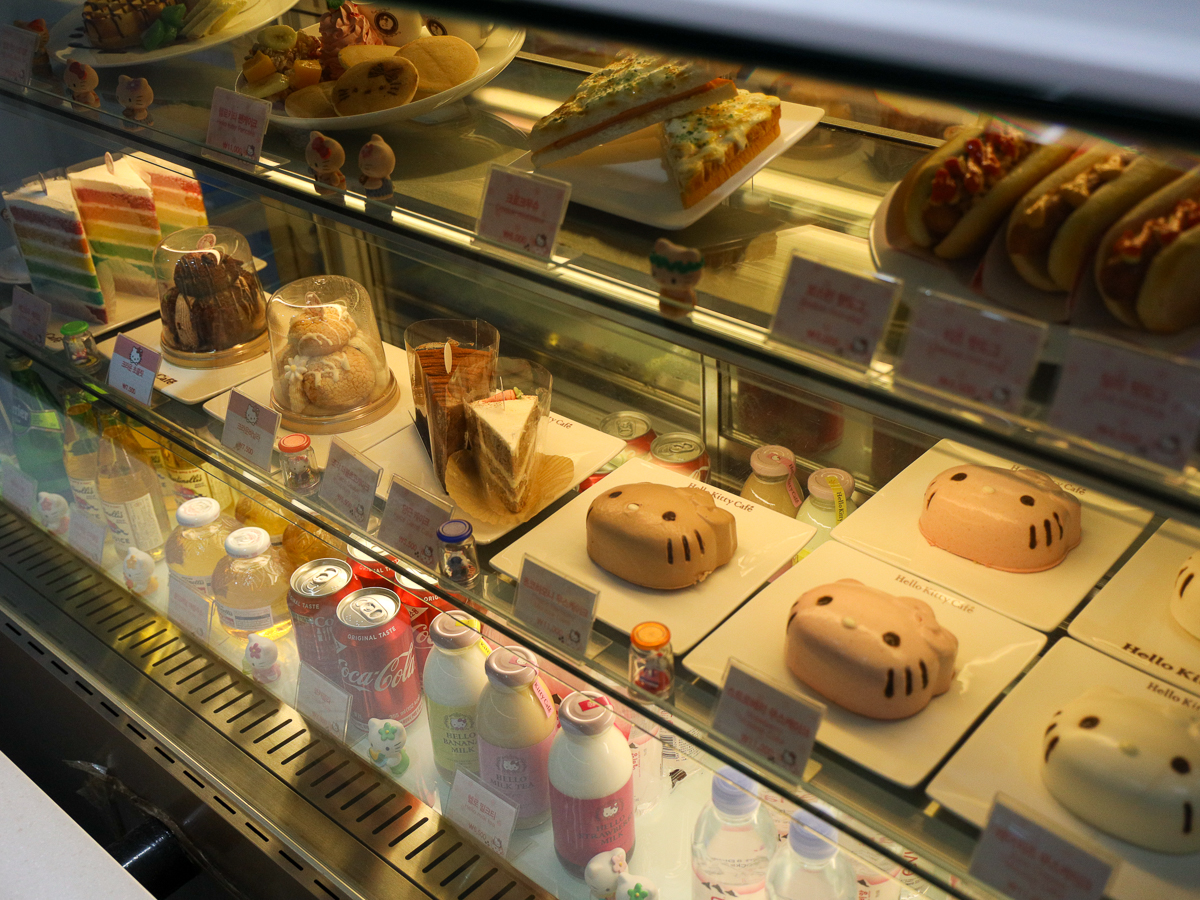 헬로키티아일랜드카페음식