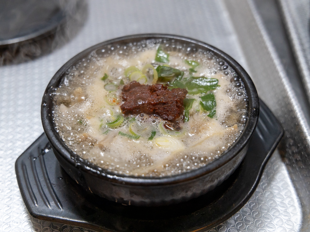 대춘해장국 음식