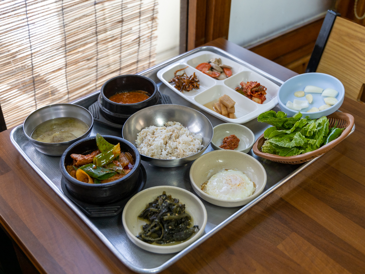 순희뽀글이정식 음식