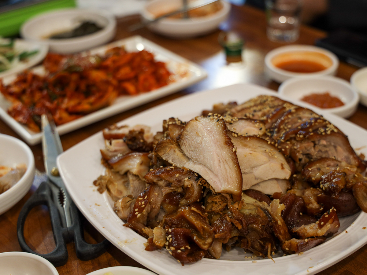 바로족발보쌈 별관 음식
