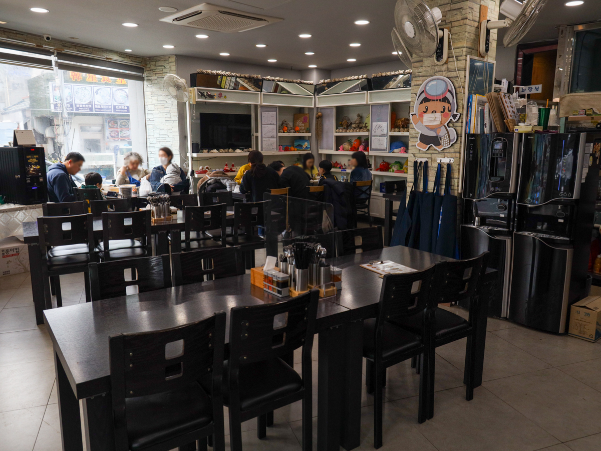 성산해녀짬뽕 내부