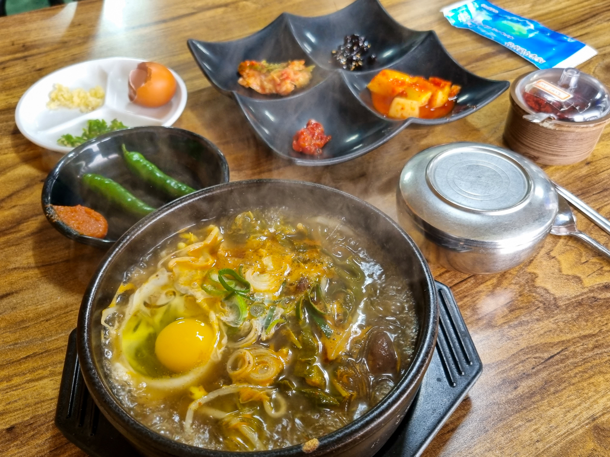채훈이네해장국 음식