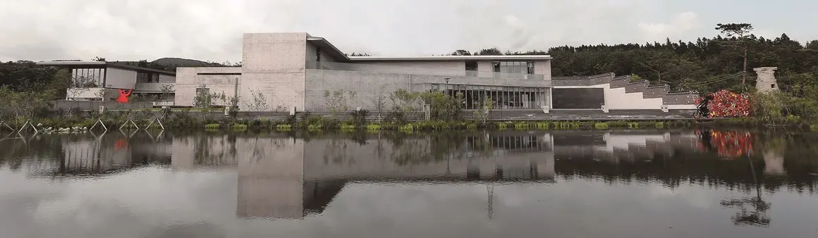 本態博物館安藤忠雄混凝土建築真實實景