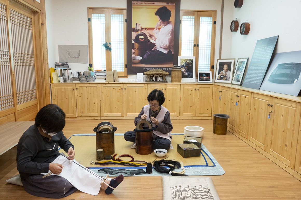 외국인도 반한 한국 갓 <제주민속체험 망건>