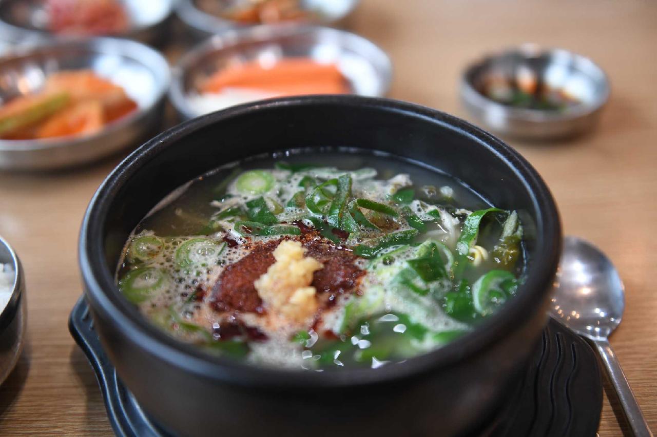 참솔해장국