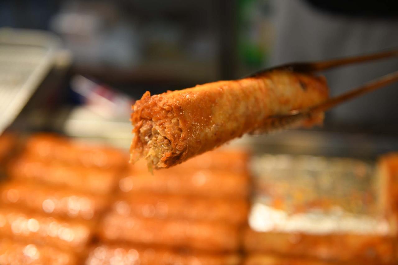 흑돼지김치말이