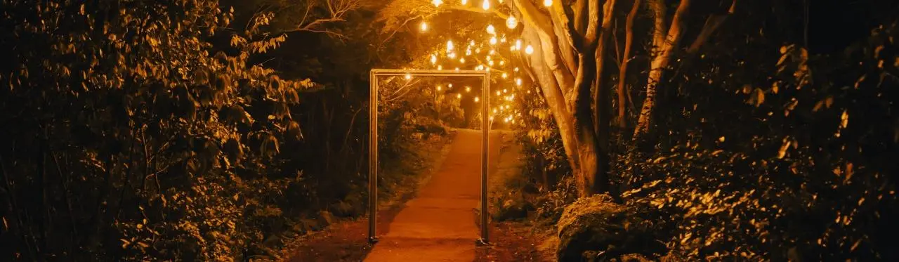 Lunafall Jeju 月影祈夢夜間數位主題公園真實實景