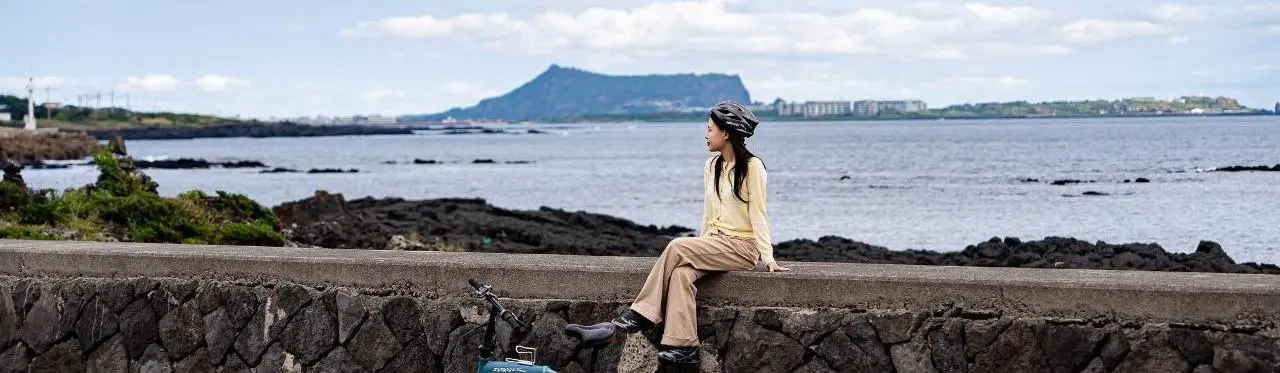 Visit Jeju 濟州幻想自行車道主題實景