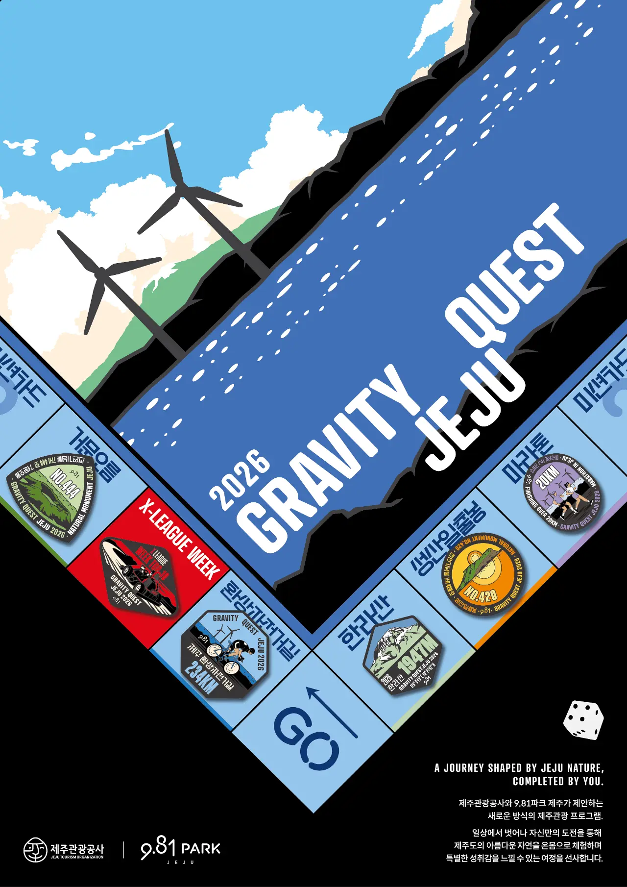 Gravity Quest Jeju 2026 official poster