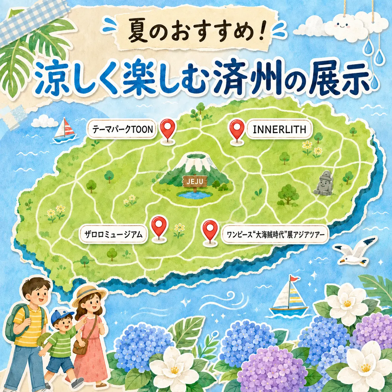 Visit Jeju : 夏におすすめ！涼しく楽しむチェジュの展覧会