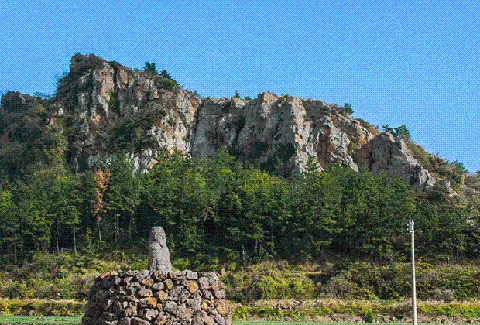 단산(바굼지오름) 사진