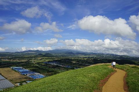 Geum (Geumak) Oreum Volcanic Cone and Wangmae Crater Lake