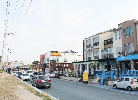 함덕카페거리 사진