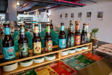 제주맥주 양조장 사진