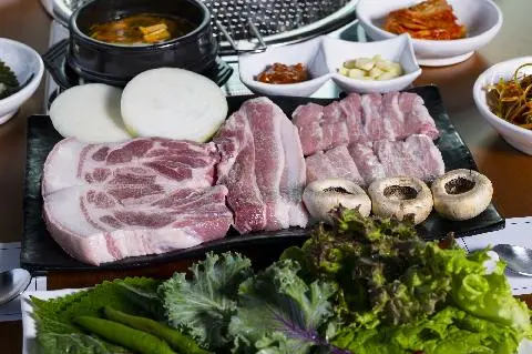 하원가흑돼지 사진