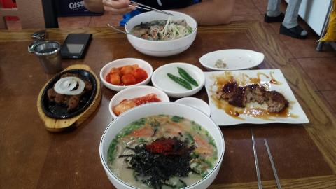 맛있는 고기국수와