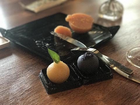 #까페앤드<br>#한라봉양갱이<br>#꽃을 진짜 담은차