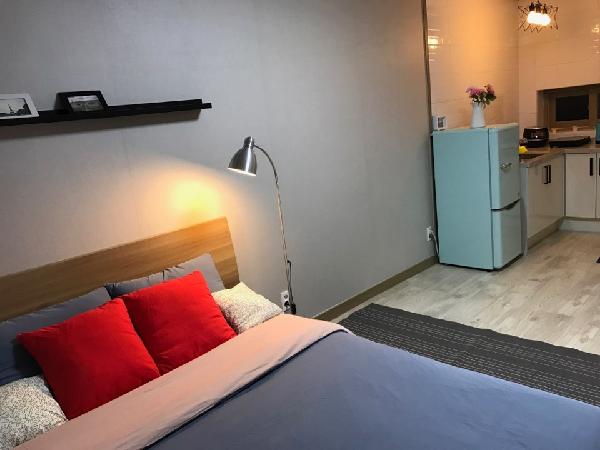 가을가을했던 제주에서 깔끔하고 감성적인 꽃하루방 게스트하우스 하룻밤