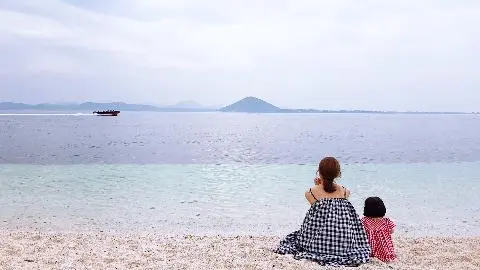 우도산호해변 홍조단괴 서빈백사