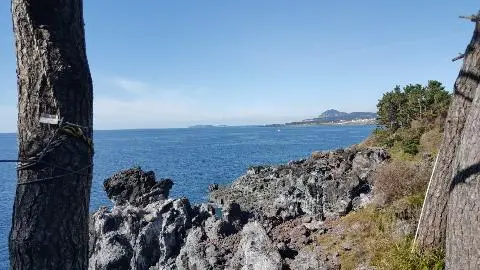 작년 가을 주상절리대를 방문해서 찍은 사진입니다.
가을바다의 멋진 모습이 지금도 기억에 남네요.