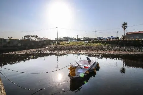 공천포구 사진