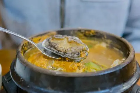 탑동산호전복 사진