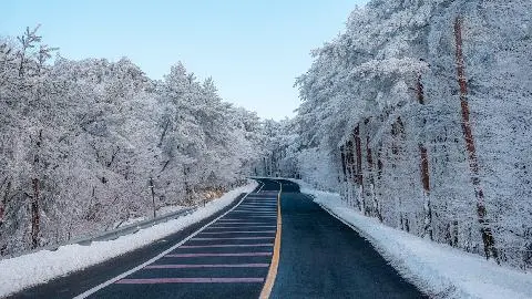 More attractive with snow, <Tourist Attractions in Road 1100> 대표이미지