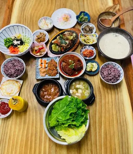 꽃밥 사진