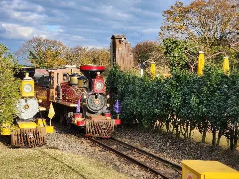 해외 느낌이 나는 제주의 명소 에코랜드 기차를 탔어요. 중간 중간 역에서 내려서 관광도 즐길 수 있는 곳. 에코랜드 제주 여행지로 추천합니다.